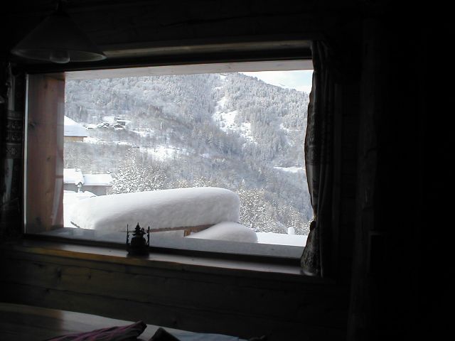 vue depuis la salle à manger